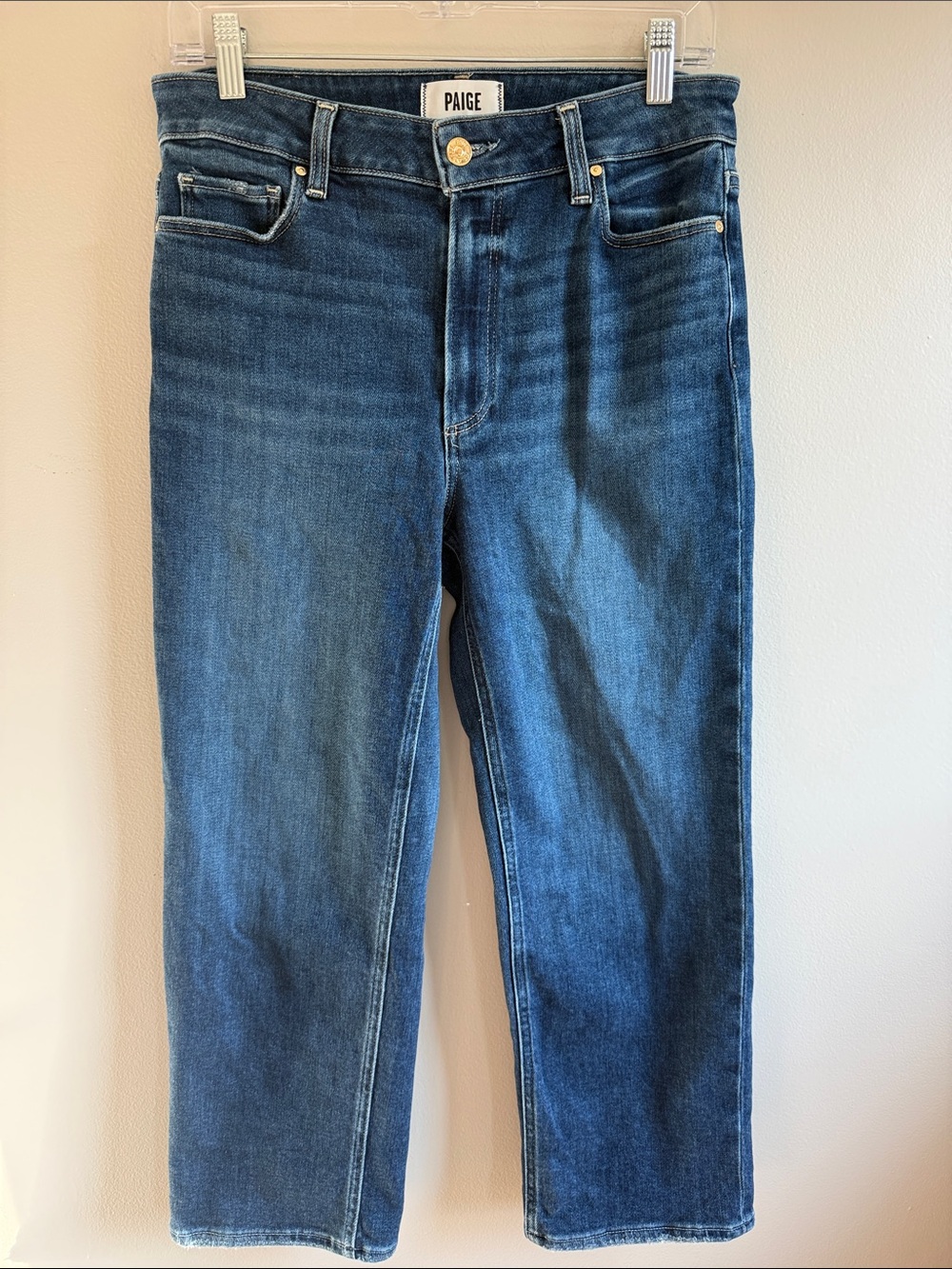 PAIGE Anessa Straight Jeans, size 28 Petite